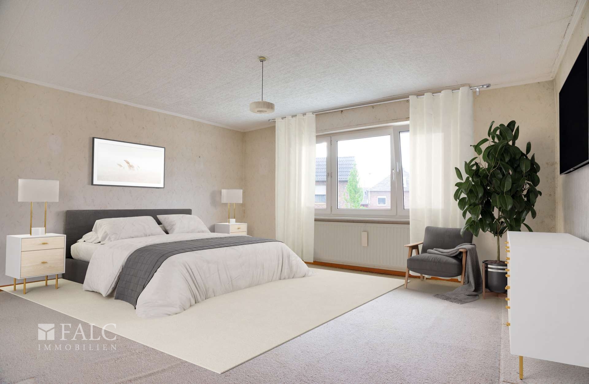 Schlafzimmer_Virtuell eingerichtet